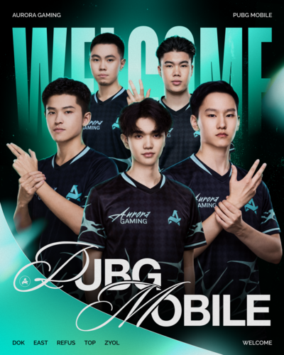 Aurora Gaming Монголын шилдэг бүрэлдэхүүнтэйгээр PUBG Mobile төрөлд нэгдлээ